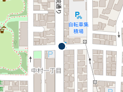 タイムズライフ練馬中村北店の位置