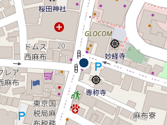タイムズ西麻布１丁目第３の位置