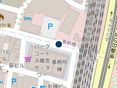 タイムズ新橋５丁目第１２の位置