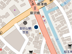 タイムズ藤沢１丁目の位置