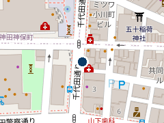ＴＮＳ神田神保町１丁目の位置