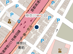 タイムズ二ッ谷町第３の位置