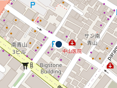 タイムズインフィニート表参道の位置
