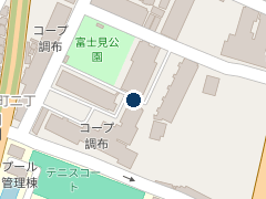 タイムズ調布富士見町３丁目の位置