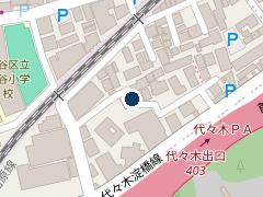 タイムズ代々木３丁目第４の位置