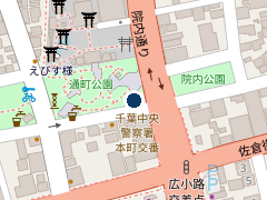 タイムズ千葉栄町第７の位置