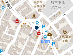 タイムズＧビル三軒茶屋01の位置
