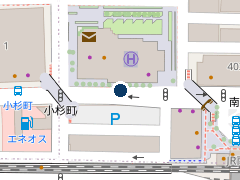 タイムズ小杉御殿町第７の位置