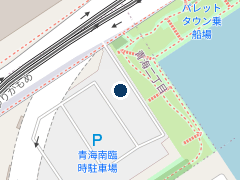 タイムズローソン東京テレポート店の位置