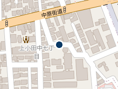 タイムズはま寿司川崎等々力店の位置