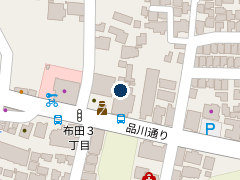 タイムズ調布駅南口第５の位置