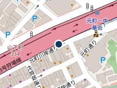 タイムズ横浜山下町の位置
