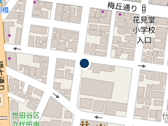 タイムズ世田谷代田３丁目の位置