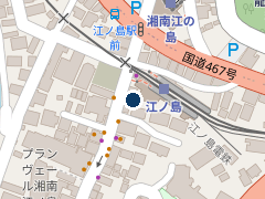 タイムズ湘南海岸公園駅前の位置