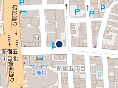 タイムズロッテ新宿歌舞伎町第１の位置