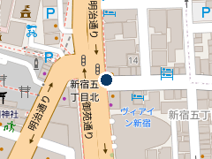 タイムズロッテ新宿歌舞伎町第２の位置
