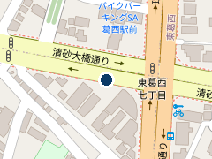 タイムズ中葛西第２３の位置
