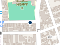 タイムズ谷中２丁目の位置