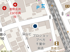 タイムズ千葉駅西口第３の位置