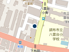 タイムズ調布霊廟の位置
