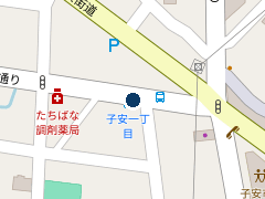 タイムズ八王子駅南口駐車場の位置