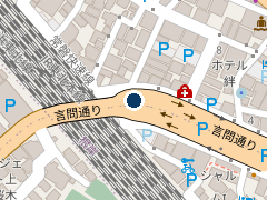 タイムズ日暮里駅前第２の位置