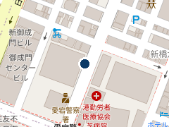 タイムズ愛宕神社前の位置