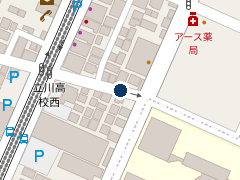 タイムズ立川柴崎町第７の位置