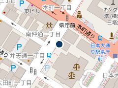 タイムズ横浜元浜町４丁目第２の位置