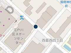 タイムズ北葛西３丁目の位置