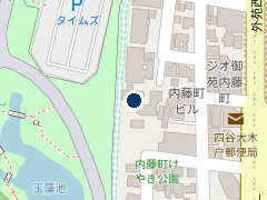 タイムズコンフォリア新宿御苑IIの位置