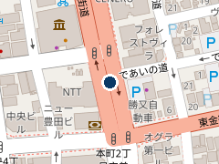 タイムズ千葉栄町第８の位置