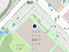 タイムズパーキングＡ・Ｂの位置