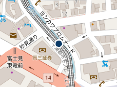 タイムズ千葉弁天第１２の位置