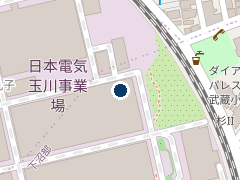 タイムズ新丸子東第２の位置