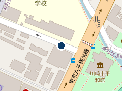 タイムズ法政通りの位置