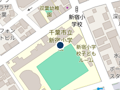 タイムズ千葉新町駐車場の位置