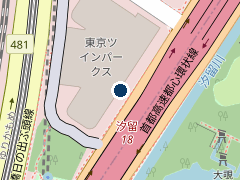ＴＮＳ新橋４丁目の位置
