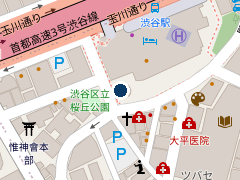 タイムズ道玄坂円山町の位置