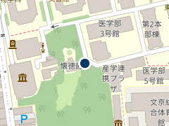 本郷郵便局駐車場の位置