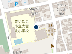 タイムズ大光銀行大宮支店の位置