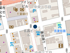 ミスターＰ千葉栄町第２の位置