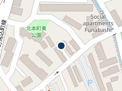 タイムズ新船橋駅前の位置