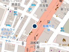 タイムズ西新橋３丁目第８の位置