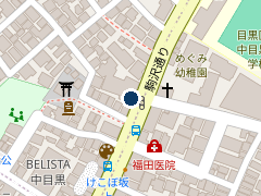 タイムズ目黒諏訪山の位置