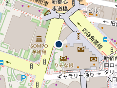 タイムズ西新宿８丁目第５の位置